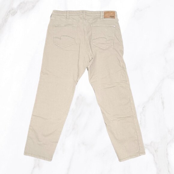 Mavi Men's Tan Steve Athletic Tapered Denim Jeans, Size 38x30 - Picture 3 of 9